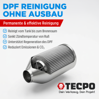 4x 300 ml TECPO DPF Reiniger ESTER