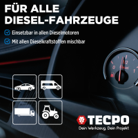 4x 300 ml TECPO DPF Reiniger ESTER
