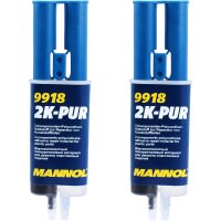 2x MANNOL 2K-PUR, 2-Komponenten-Kleber, 30g