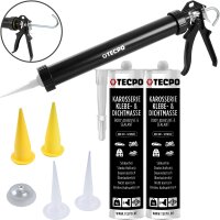 TECPO KKD 801 Karosserie Klebe- und Dichtmasse, 370g +...