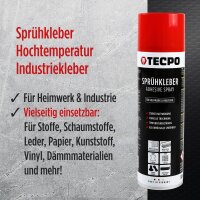 10x TECPO Sprühkleber Hochtemperatur...