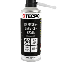 TECPO Bremsen-Servicepaste Schmierfett Bremsenpaste 400 ml
