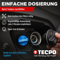 5x 300 ml TECPO DPF Reiniger ESTER