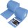 TECPO Putztuchrollen Abroller Wandhalter bis 40cm + 2 Putzpapier 21 cm Breit, 2-lagig