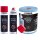 2x TECPO Putzrolle blau 2-lagig, 23x30 cm, MINI-300 + 2x Bremsenreiniger, 500 ml