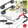 PETEC Scheibenkleber-Set 310mL Kartusche + Scheiben-Reparaturset + Gummi-Doppelsauger + Draht