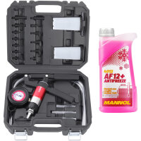 TECPO Vakuumpumpe Druckpumpen-Set +...