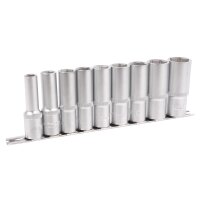 BGS Steckschlüssel-Einsätze, tief, 10-24 mm,...