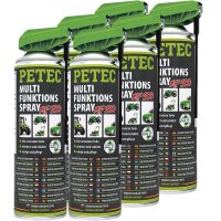 6x PETEC Multifunktionsspray, 500 ml