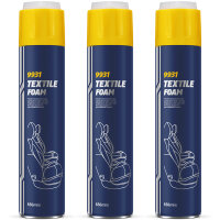 3x MANNOL 9931 Textile Foam, 650 ml