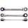 BGS Ratschenschlüssel, 4 in 1, 12x13 und 14x15 mm