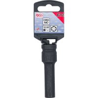 BGS Kraft-E-Profil-Steckschlüssel-Einsatz, 12,5 (1/2), tief, E12