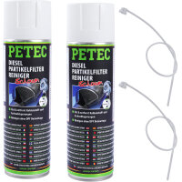 2x PETEC Dieselpartikelfilterreiniger, 400 ml