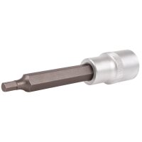 BGS Bit-Einsatz | Länge 100mm | Antrieb Innenvierkant 12,5mm (1/2") | Innensechskant 5mm