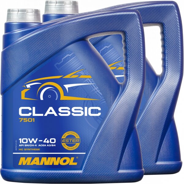 2x MANNOL Classic 10W-40, 4L