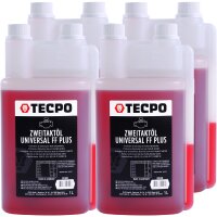 4x TECPO Zweitaktöl FF Plus teilsynthetisches...