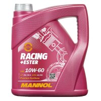 MANNOL Racing+Ester 10W-60 Motoröl API SN/SM/CF, 4x4...