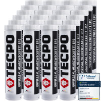 24x TECPO Universal Mehrzweckfett EP2, 400g