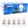 TECPO Glühbirnen-Set P21/4 12V 21/4W BAZ15D, 20 Stück