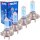 4x TECPO H7 Glühbirne 12V 55W, PX26d, Super White, Xenon Optik