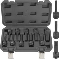 TECPO Kraft-Bit-Einsatz-Satz | H5-H19 | 10-teilig + BGS...