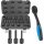 TECPO Kraft-Bit-Einsatz-Satz | H5-H19 | 10-teilig + BGS Umschaltknarre 12,5 mm (1/2")