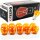TECPO Glühbirnen Blinker 12V 21W, PY21W, BA15S, 20 Stück