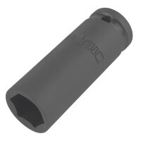 3x TECPO Kraft-Steckschlüssel-Einsatz, tief, 19 mm