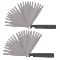2x BGS Präzisions-Fühlerlehren, 20 Blatt