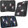 TECPO Sprengring- Seegerringzangen-Set 150 - 225 mm