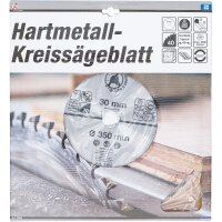 2x BGS DIY Hartmetall-Kreissägeblatt, Ø 350 mm