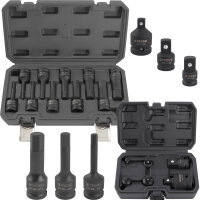 TECPO Kraft-Bit-Einsatz-Satz | H5-H19 | 10-teilig + Kraft...