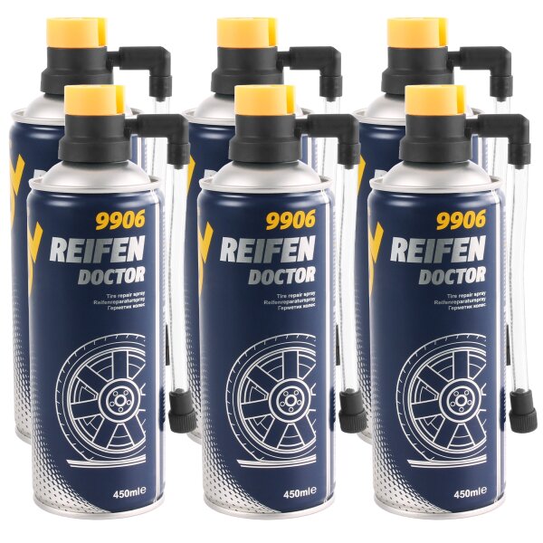6x MANNOL Reifen Doctor, 450ml