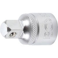 TECPO Steckschlüssel Satz Sechskant 3/8 Zoll + Adapter