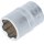 BGS Steckschlüssel-Einsatz Super Lock | Antrieb Innenvierkant 12,5mm (1/2") | SW 20mm