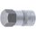 BGS Bit-Einsatz Antrieb Innenvierkant 12,5 mm (1/2") Innensechskant 26 mm