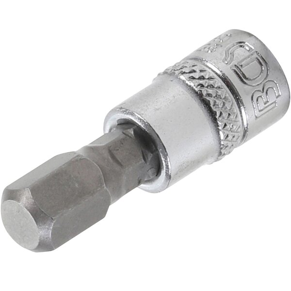 BGS Bit-Einsatz | Antrieb Innenvierkant 6,3 mm (1/4") | Innensechskant 8 mm
