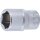 BGS Steckschlüssel-Einsatz Sechskant | Antrieb Innenvierkant 6,3 mm (1/4") | SW 11 mm