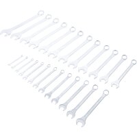 BGS DIY Kraftmann Maulringschlüssel- Satz, 6-32 mm,...