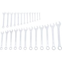 BGS DIY Kraftmann Maulringschlüssel- Satz, 6-32 mm, 25-teilig