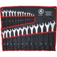 BGS DIY Kraftmann Maulringschlüssel- Satz, 6-32 mm, 25-teilig