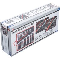 BGS DIY Kraftmann Maulringschlüssel- Satz, 6-32 mm, 25-teilig