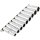 TECPO Steckschlüssel Satz, tief, 1/2 Zoll, 10-24 mm 9-teilig