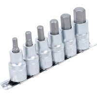 BGS Innensechskant Bit-Einsatz-Set, 6-14 mm, 12,5...