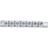 BGS Bit-Einsatz-Set, T-Profil mit Bohrung (für Torx), 10 (3/8), T15-T50, 7-tlg.