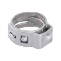 TECPO Schlauchschellen 1 Ohr B: 5 mm Ø7.8-9.5 mm 10-tlg.