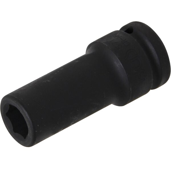 BGS Kraft-Steckschlüssel-Einsatz Sechskant, tief | Antrieb Innenvierkant 20mm (3/4") | SW 17mm
