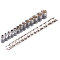BGS Steckschlüssel-Einsatz-Satz Gear Lock | Antrieb...