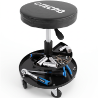 TECPO Werkstatt-Arbeitssitz mit 5 Rollen | Ø 360 mm