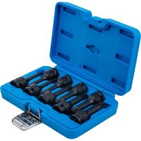 BGS Kraft-Biteinsatz-Set, Innenvielzahn M4-16, 12,5 (1/2), 9-tlg.